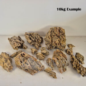 10kg Example of Natural Dragon Stone for Aquascaping