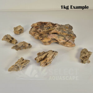 1kg Example of Natural Dragon Stone for Aquascaping