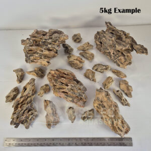 5kg Example of Natural Dragon Stone for Aquascaping