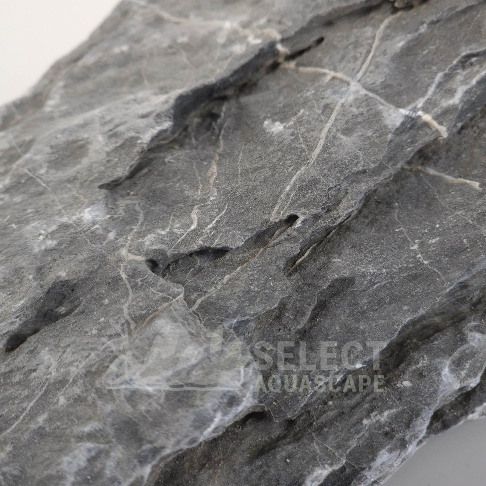 Detailed Example of Natural Seiryu Stone for Aquascaping