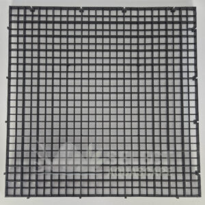 Hardscape Foundation Grid for Weight Dispersal in Aquascape