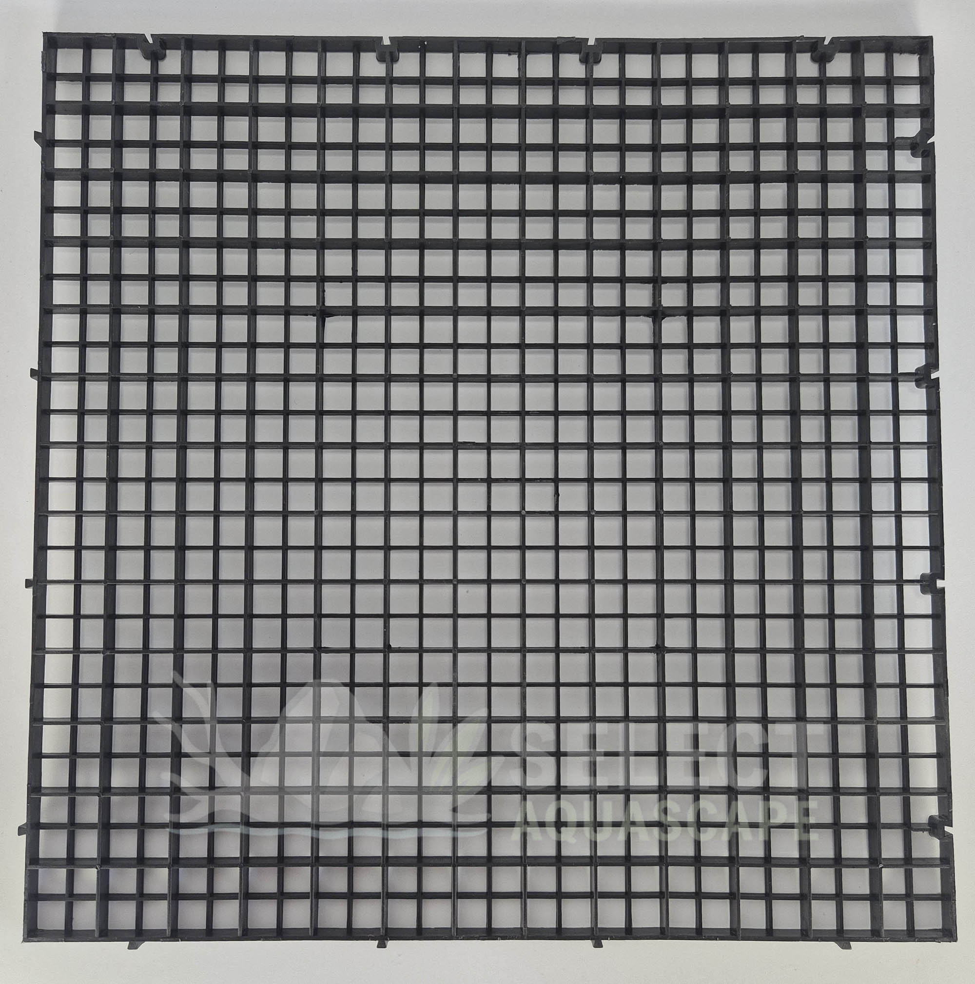 Hardscape Foundation Grid for Weight Dispersal in Aquascape