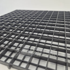 Hardscape Foundation Grid for Weight Dispersal in Aquascape