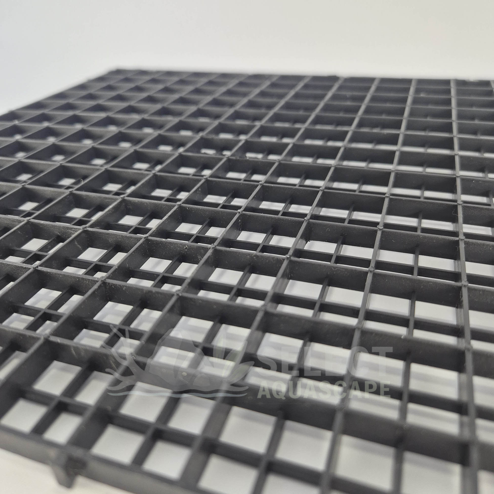 Hardscape Foundation Grid for Weight Dispersal in Aquascape