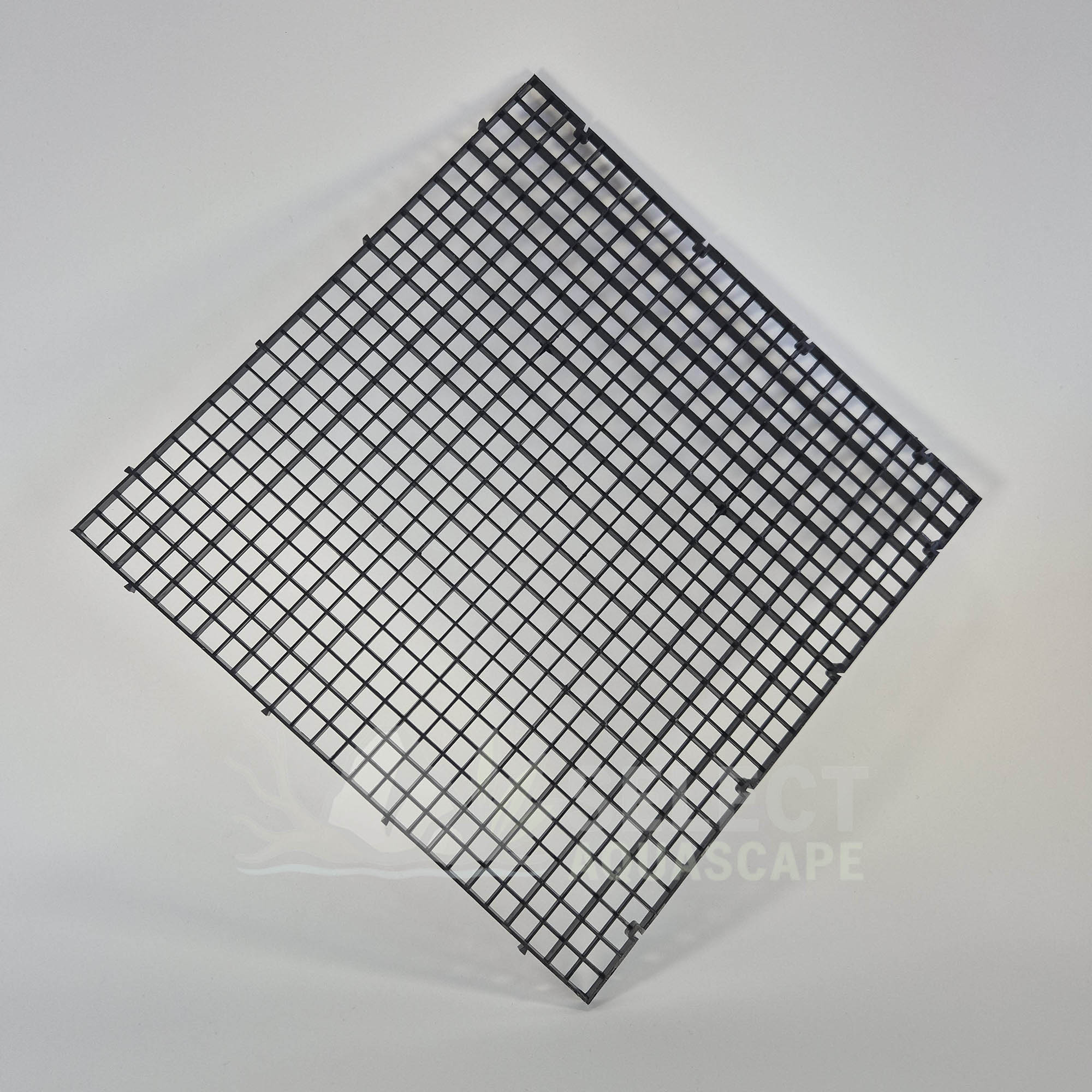 Hardscape Foundation Grid for Weight Dispersal in Aquascape