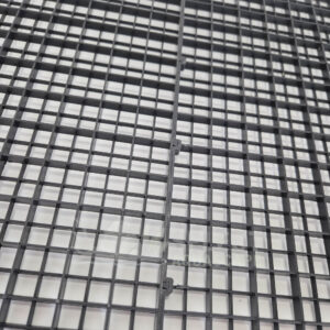 Hardscape Foundation Grid for Weight Dispersal in Aquascape